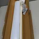 ShadesU Cordless Zebra Blinds Roller Shades, Ivory, 38" W x 72" H