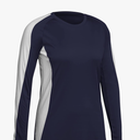CHAMPRO Girls' Triumphant Long Sleeve Youth Volleyball Jersey, Size: Small