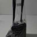MR.SIGA Toilet Plunger and Bowl Brush Combo for Bathroom Cleaning, Black, 1 Set (One Size)