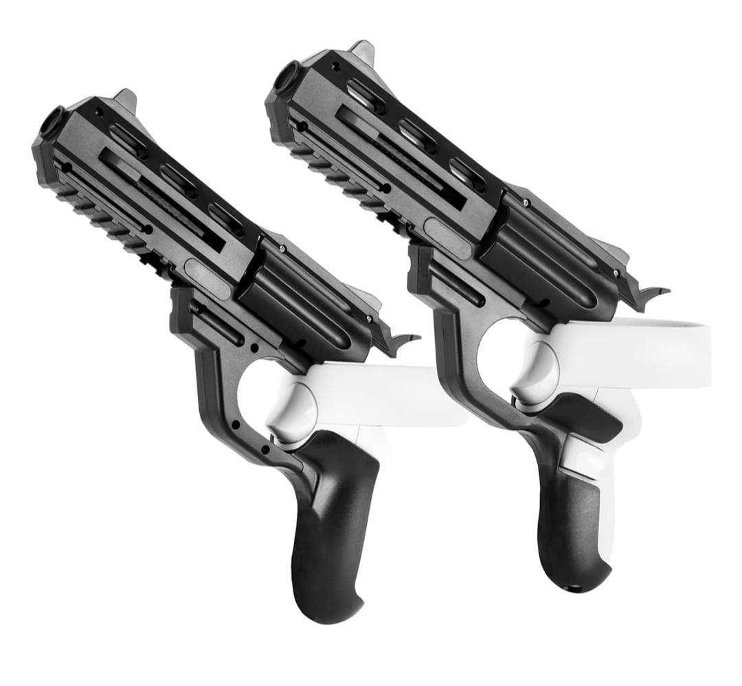VR Controller Pistol Grip Case for Oculus Quest 2 Accessories Gun Stock FPS Game Tool
