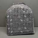 Portable Baby Lounger Bag, Foldabl Babies Nest with 2-in-1 Removable Mosquito Net, Infant Travel Nest Lounger, Easy Setup and Storage for Outdoors Indoors - Baby Registry(Gray)