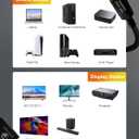 10K 8K 4K Certified HDMI 2.1 Cable, 6 Ft 48Gbps Ultra High Speed HDMI Cable, Support 10K@30Hz 8K@60Hz 4K@120Hz, D-HDR, eARC Dolby Atmos for TV, Projector, Monitor, PS5/4, Xbox, Laptop (Black)