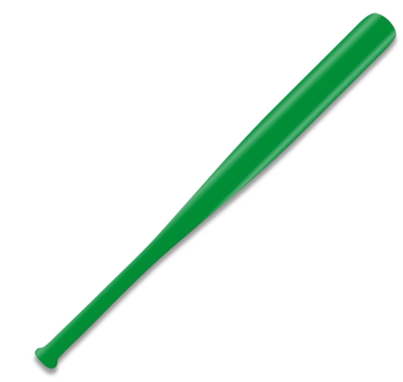 Mini Green Baseball Bat