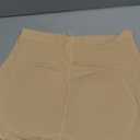 LODAY Womens Butt Lifter Padded Lace Panties Hip Enahncer Body Shaper Boyshort Underwear (XX-Large, Beige(mid Waist Shorts))