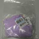 Cicy Bell Womens Puff Sleeve V Neck Blouse Babydoll Peplum Tops Dressy Casual Pleated Loose Fit Shirts (XX-Large, Light Purple)