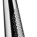 Alessi "Todo" Giant Cheese And Nutmeg Grater in Steel And Wood, Silver