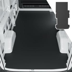powoq 148" WB Trunk Mat Compatible with 2015-2025 Ford Transit Cargo Mat Cargo Liner (Long Series Vans Only) TPE Trunk Liner Replacement for 2015-2025 Ford Transit Accessories