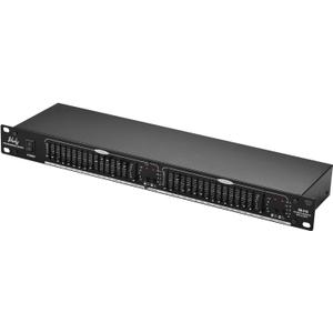 Audio Equalizer EQ-215 Dual Channel 15-Band Equalizer 1U Rack Mount 2-channel Stereo Graphic Equalizer Stereo Equalizer Graphic Equalizer