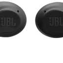 JBL Vibe Beam - True Wireless JBL Deep Bass Sound Earbuds, Bluetooth 5.2, Water & Dust Resistant, Hands-Free Call with VoiceAware, Up to 32 Hours of Battery Life (Black)