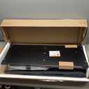 SONGMICS Dresser for Bedroom, Chest of Drawers, Steel, MDF, 10 Non-Woven Fabric Drawers, Storage Organizer Unit, Closet, Entryway, Rustic Brown and Ink Black ULGS125B01S