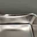 Enclosed Stainless Steel Cat Litter Box with Lid, XL Extra Large Litter Box for Big Cats, Metal Litter Pan High Sided, Never Absorbs Odors, Anti-Urine Leakage, Easy Cleaning, Include Scoop (B--Dark Gray)