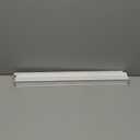 BlindsAvenue Cellular Honeycomb Cordless Polyester Shade, 9/16" Single Cell, Light Filtering, White, Size: 22" W x 48" H (Cotton)