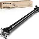 A-Premium Front Driveshaft Assembly Compatible with BMW 5 Series - 525xi 2006-2007, 528i xDrive 2010, 528xi 535i 2008, 530xi 2006-2007, 535i xDrive 2009-2010 - Drive Shaft Prop Shaft, Automatic Trans