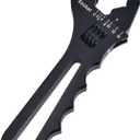 EVIL ENERGY AN Fitting Hose Wrench Adjustable 3AN-16AN Aluminum Black