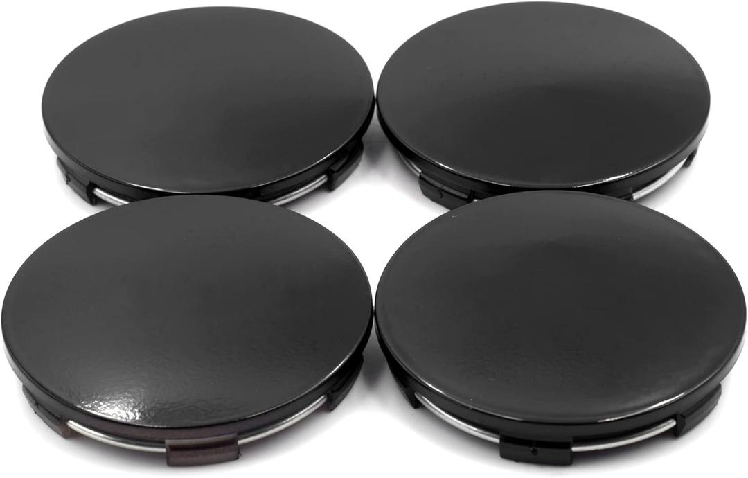 RTRHINOTUNING 65mm (2.56in) / 62mm (2.44in) Wheel Hub Center Caps Compatible with Volk Racing TE37 17" & 18" Wheel Rims Caps Metal Bronze 4 Pack A Flat Type