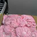 Peomeise Stretch Spandex Chair Cover for Wedding Party Dining Banquet Event (Pink, 25)
