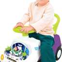 Kiddieland My First Buzz Ride-On Toddler Toy with Music, Flashing Lights, Interactive Dashboard, Foot-to-Floor Design, Sturdy Construction, Ages 2+, Medium
