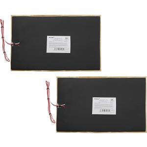 Facon 12" x 18"12V RV Tank Heater Pad with Thermostat - 2Pack, 12Volts Heating Pads Prevents Freezing for 50 Gallons Fresh/Grey/Black Holding Water Tanks, QAI Certified