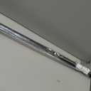 Ivilon Tension Curtain Rod - Spring Tension Rod for Windows or Shower, 54 to 90 Inch. Black