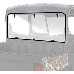 StarknightMT Rear Window For Ranger Midsize 570 500 - UV-proof Heavy Duty Ranger Rear Windshield Compatible With 2015-2025 Polaris Ranger Midsize 500/ 570/ SP 570/ CREW/ETX/ EV, Clear