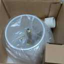 Cordless Table Lamp Gold with Dimmer, 4000mAH Battery Operated Lamp Rechargeable, 3 Color Temperature Touch Control Fabric Desk Light for Dining Room, Bedroom, Bar, Patio, Counter, Restaurant, Gold 