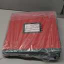 OIAHOMY 2 Pack Ornament Storage Box with Handle, Each Ornament Storage Holds 64 Balls, Christmas Decoration Box Include Plastic Trays and Zip-Lock Lid, Made of 600D Oxford Fabric - Green