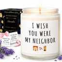 2 x Gifts for Women, Birthday Gifts for Women, Unique Friendship House Warming Gift for Womens, Best Friend, Her, Sister, Bestie, Funny Lavender Scented Candles with Replaceable Stickers Gift Ideas, 450g