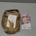 AISI HAIR 【Beginner Friendly Wigs】 Mixed Blonde Wig with Bangs for Women, Middle Length NaturalLayered Straight Wig for Daily Party