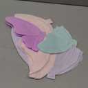 3D Hanging Butterfly Decorations, Butterfly Birthday Party Decorations, 4 Pcs Crepe Paper Butterfly Hanging Decorations for Girls, Women, Flower Garden Party Decorations (Purple Green)