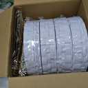 LIYH 200 Pcs Gold Dessert Plates,100 Pcs Appetizer Plates 7.5" and 100 Pcs Gold Plastic Forks 5", Cake Plates, Disposable Salad Plate Wedding Cake Plate Forks for Parties, Birthdays, Wedding