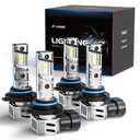 FRANXI Fog light for Off-Road Use Only, Cool White, Pack of 4