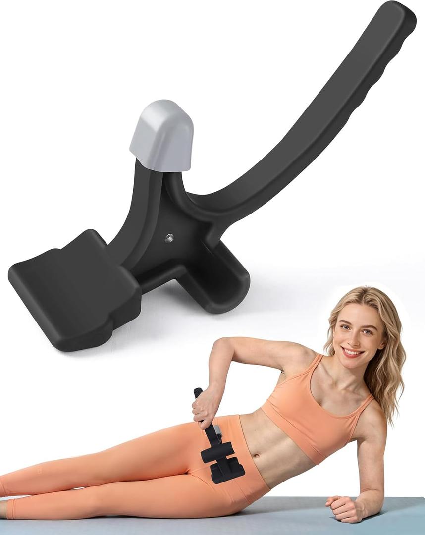 Psoas Release Tool and Hip Hook - Fully Adjustable Design for Iliacus Relief, Back & Posture Support, Sciatica Pain Relief, Hip Flexor Release Tool and Trigger Point Massage Tool Black