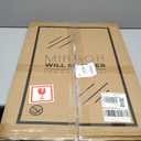 HOMECOOKIN Wood Bathroom Mirrors for Wall Mounted, 20" x 30" Rustic Wood Frame Wall Mirrors Decorative for Living Room or Bedroom Vanity Mirror (Natural) HH