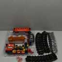 BainGesk Train Set, Christmas Train Set with Steam, Light and Sounds, Electric Train Toy for Boys & Girls, Christmas Train Set for Under The Tree, Gifts for 3 4 5 6 7 8 Year Old Kids