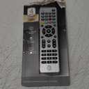 GE Universal Remote Control for Samsung, Vizio, LG, Sony, Sharp, Roku, Apple TV, TCL, Panasonic, Smart TVs, Streaming Players, Blu-ray, DVD, 4-Device, Silver, 33709