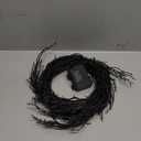 7 Ft 63 LED Halloween Willow Vine Twig Garland with 8 Modes Timer Orange Purple White Lights,7 Pumpkin Bat Ghost, Garland with Battery Operated for Wall Fireplace Halloween Decorations