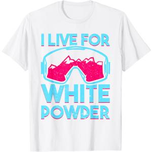 Retro Ski Snowboard Goggles Vintage 80s 90s Skiing Outfit T-Shirt L