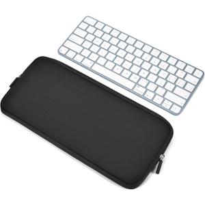 CASEDAO Magic Keyboard Sleeve Case, Padded Shockproof Protective Bag for 2024 Apple iMac 24 inch M4 M3 Magic Keyboard w/out Touch ID A2449 A2450,Wireless Magic Keyboard 2 MLA22LL/A A1644 Pouch for Mac