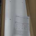 Whitmor 6 Cube Bookcase, 3 Tier Stackable MDF Bookself, Open Storage Display Organizer, Storage Cabinet for Living Room, Bedroom, Home, Office, 23.7" L x 11.7" W x 35.2" H, White