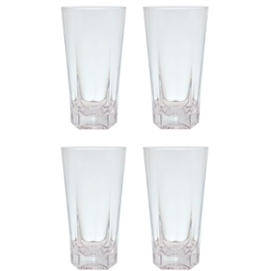 19 Oz Clear Collection Acrylic Transparent Drinking Cup (4)