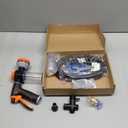 Dog Washing Hose Attachment for Pet Bathing with Black Shower Diverter, Pup Dog Wash Hose Nozzle Shampoo Sprayer for Indoor Outdoor Pet Shower, Dog Shower Attachment with Dog Brush