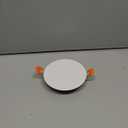 9-Inch Spring Mount Ceiling Cover Plates, Recessed Light Trim Wall, Downlight Hole Cap Decorative Panel with Buckle Fit 6.9-9inch Round Hole Ceiling Openings, White 1 Pack