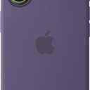Apple iPhone 17 Silicone Case with MagSafe and Camera Control: Lightweight Phone Case, Wireless Charging Compatible, Smooth Matte Finish; Purple Fog