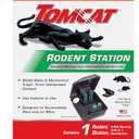 Tomcat Rodent Station, Includes 1 Rodent Station with 4 Bait Securing Rods and 1 Security Key - Fits Rat or Mouse Sized Traps (Baits & Traps Sold Separately) - Use Indoors or Outdoors, 1 Pack, Bait Station 
