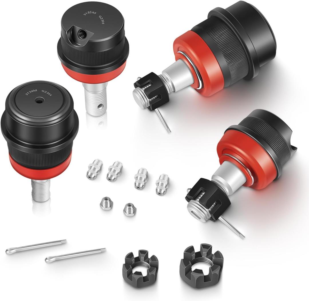 Heavy-Duty Upper and Lower Ball Joints for Jeep Wrangler JK 2007-2018 - 10626