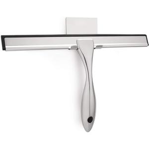 Hiware All-Purpose Shower Squeegee for Shower Doors, Bathroom, Window and Car Glass - Stainless Steel, 12 Inches
