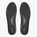 Sneaker Insoles Replacement,Comfortable Sports Shoe Inserts for Men Women Kids,for Shock Absorption and Relieve Foot Pain, Plantar Fasciitis (Black, Women US 7.5-8 Big Kids 6-7)