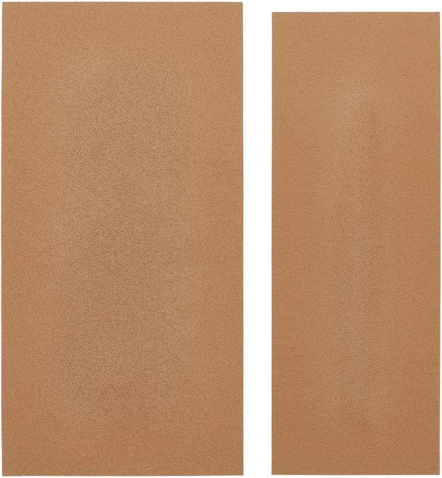 BENECREAT 2 Sheets Thermoplastic Sheet 2 Sizes Moldable Plastic Heat Formable Plastic Sheet for Finest Art Cosplay Costume Props Costume Design Craft, 2mm Thick