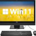 Dell Optiplex 3050 AIO Desktop Win11, 3050 All-in-one Computer PC, Intel 6th Gen Core i5-6500, 8GB RAM, 256GB SSD, DisplayPort, Windows 11 Pro 