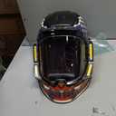 ANDELI Welding Helmet with 4 LED Light, Panoramic Large Viewing Screen 3.94"X3.74" True Color Auto Darkening Welding Helmet, 6 Arc Sensor 4/5-9/9-13 Type-C Charging
